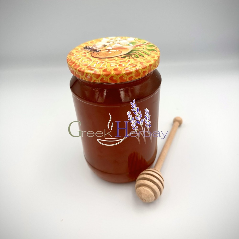 100% Absolutely Authentic Greek Honey Pine 1kg (35.27oz) Pure Exclusive Raw Pine Honey Class AAA Superior Quality