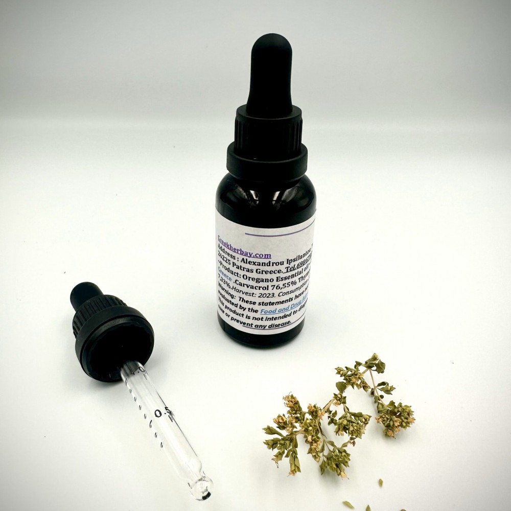 100% Natural Greek Oregano Essential Oil - Undiluted 30-100ml Superior Quality Essential Oils.