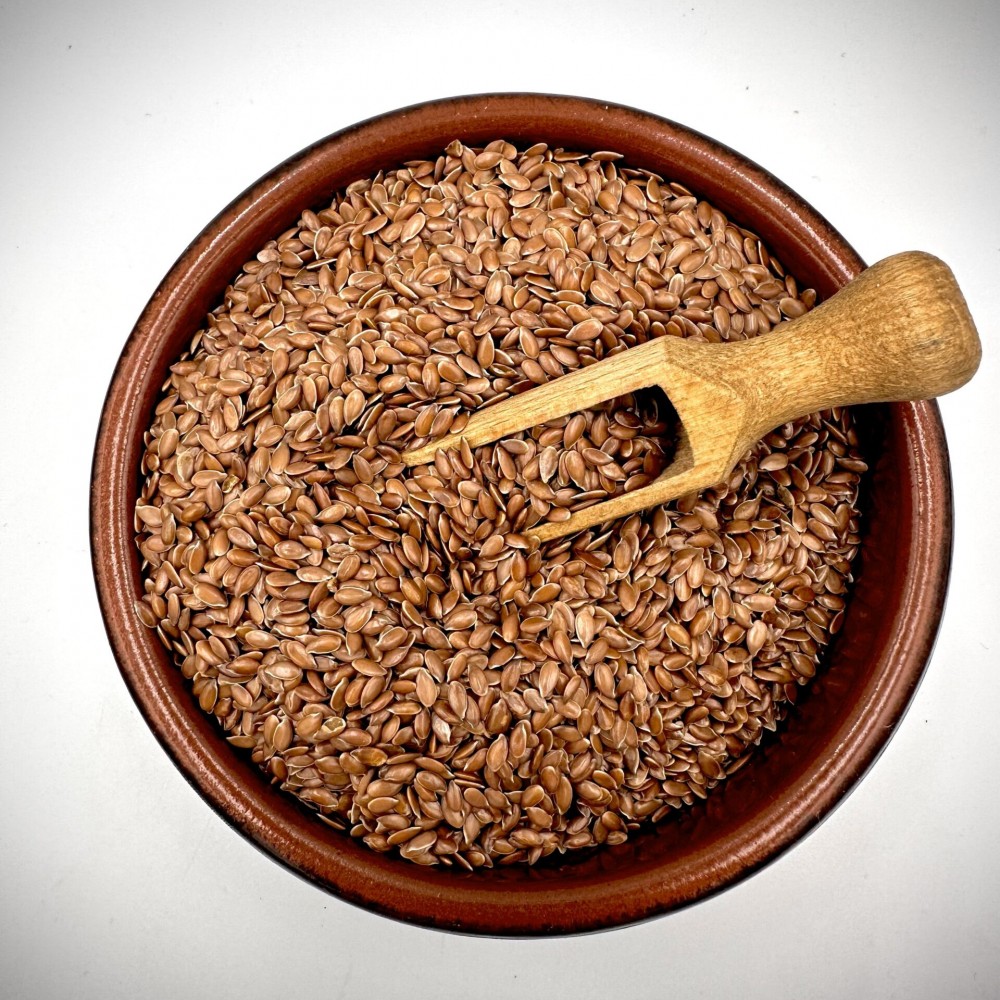 Brown Linseeds Flax seeds Lin Seeds - Linum Usitatissimum Superior Quality 