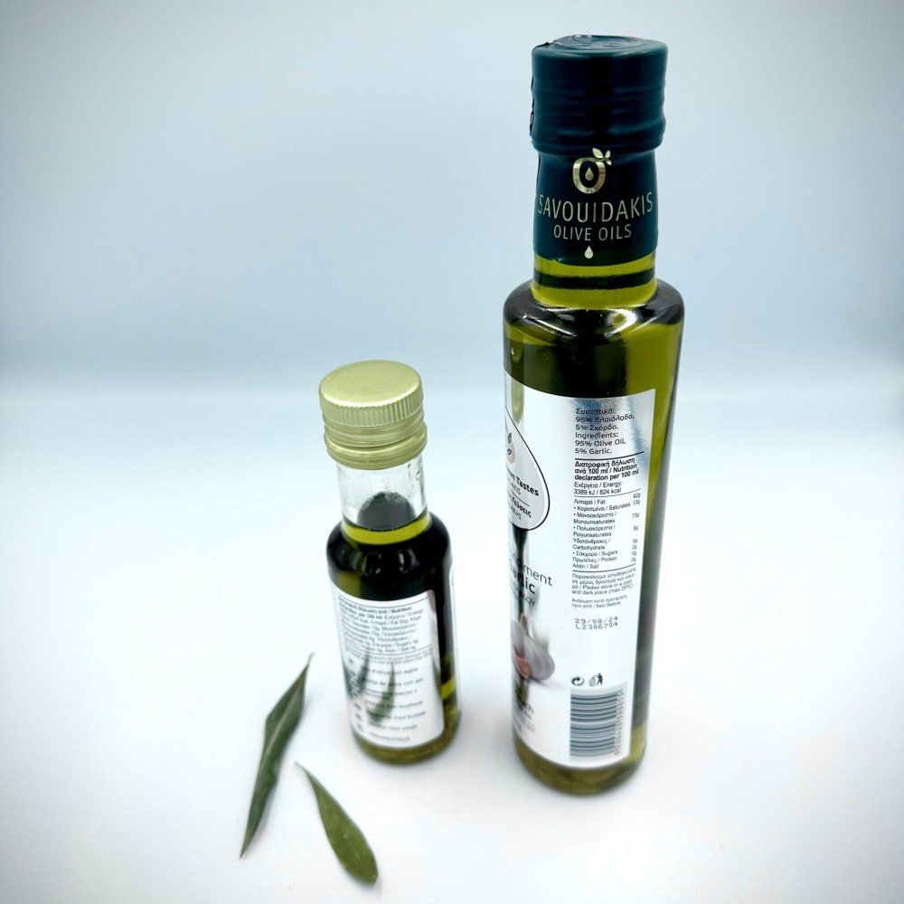 Greek Olive Oil Condiment With Garlic - Superior Quality Olive Oil Condiment