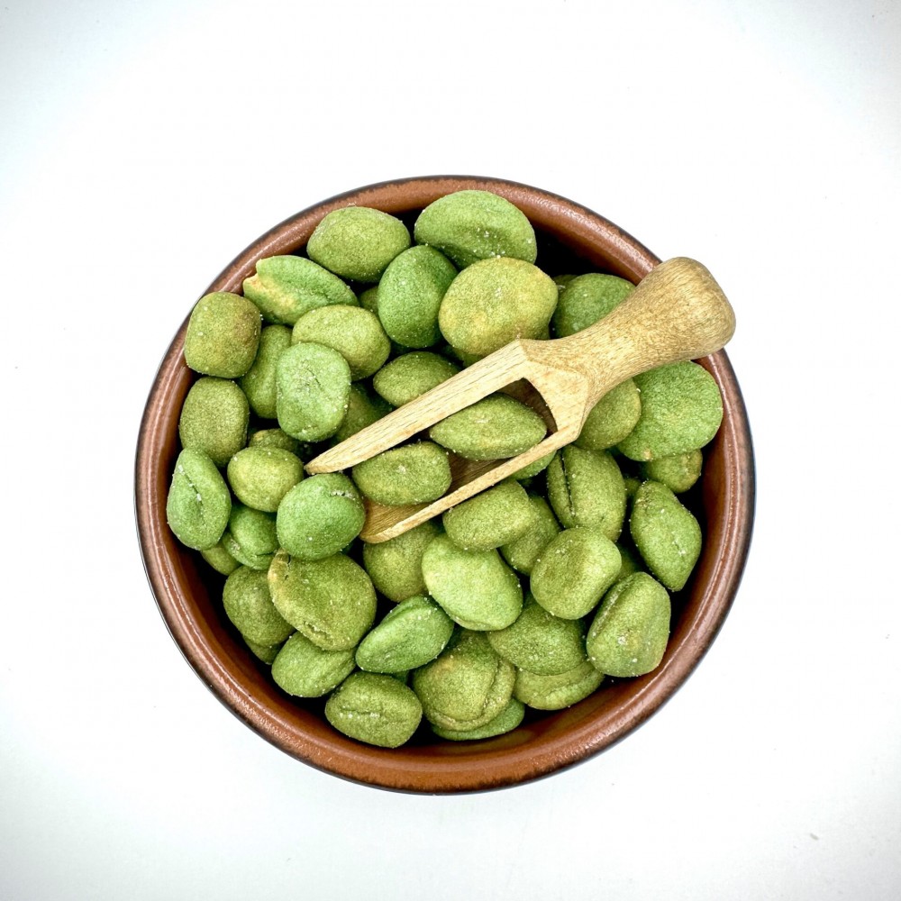 100%  Wasabi Peanuts Snack - Crispy & Hot Wasabi / Strong Flavor / Healthy Tasty Superfood - Superior Quality nuts