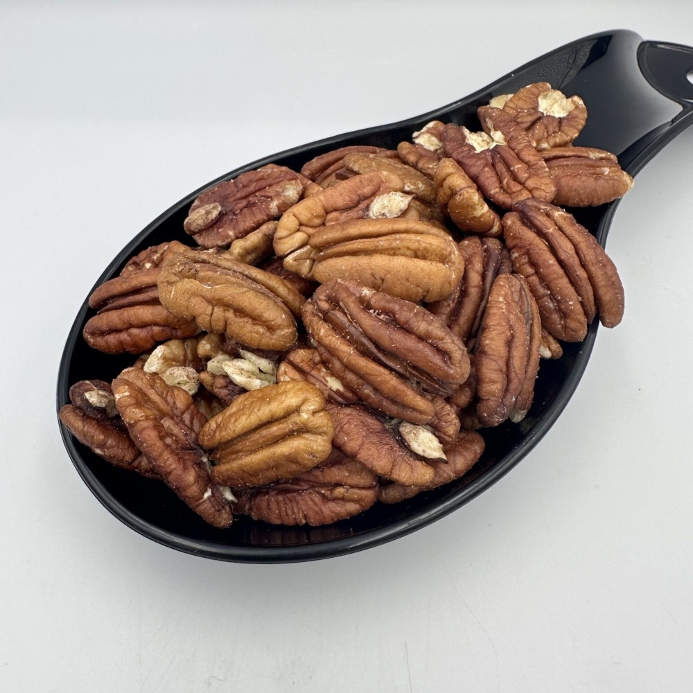 100%  Raw Pecan Walnuts Halves - Carya illinoinensis (Unsalted - Unroasted) Superior Quality Nuts