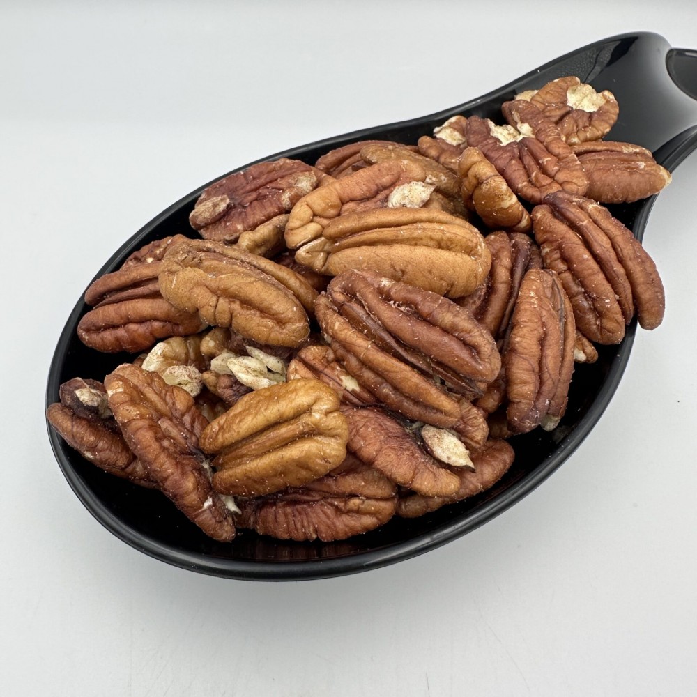 100%  Raw Pecan Walnuts Halves - Carya illinoinensis (Unsalted - Unroasted) Superior Quality Nuts