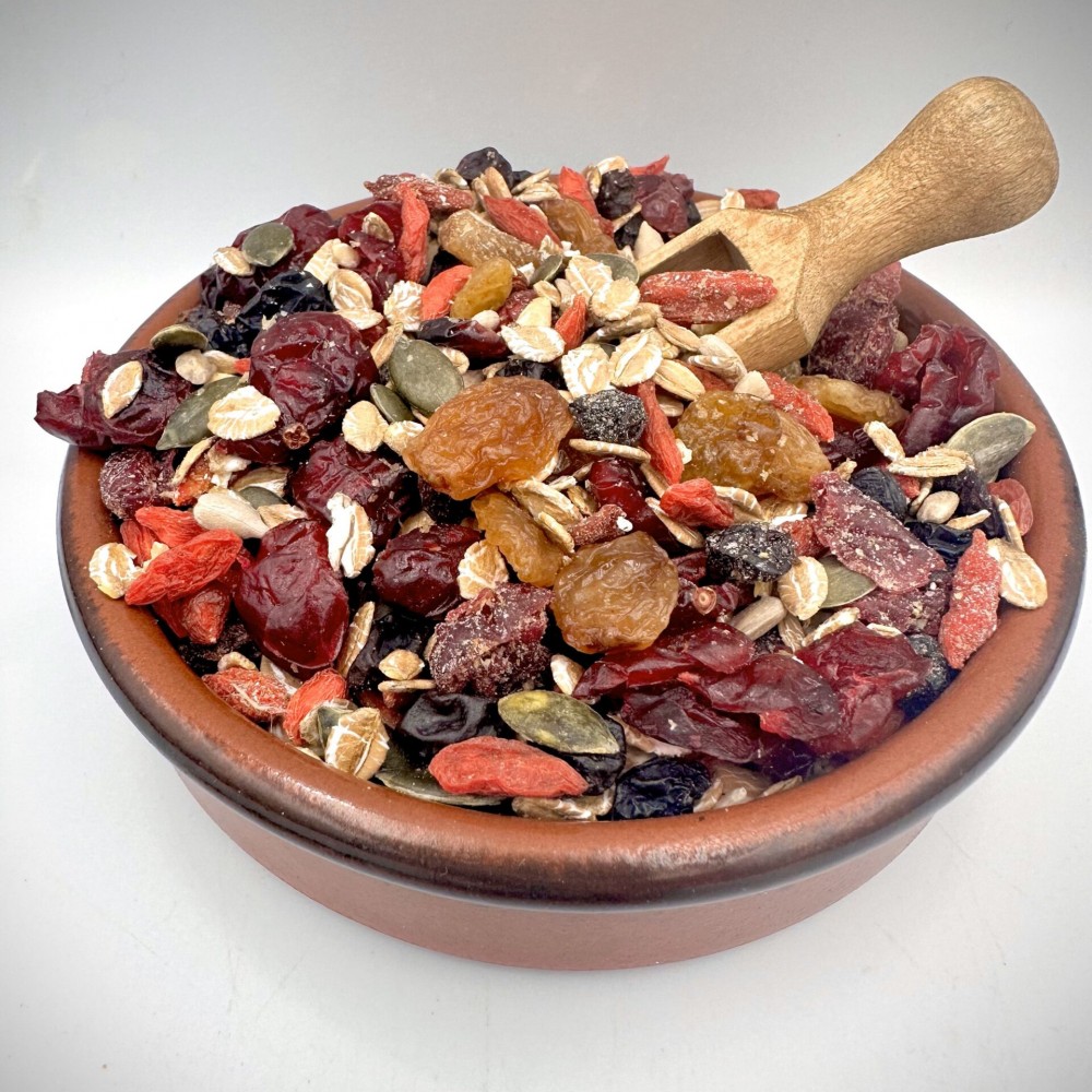 100% Power Protein Energy Mixed Nuts(Goji Berry,Black Currants,Cranberry,Pumpkin Seeds,Sunny Seeds, Quaker)Superfood Blend