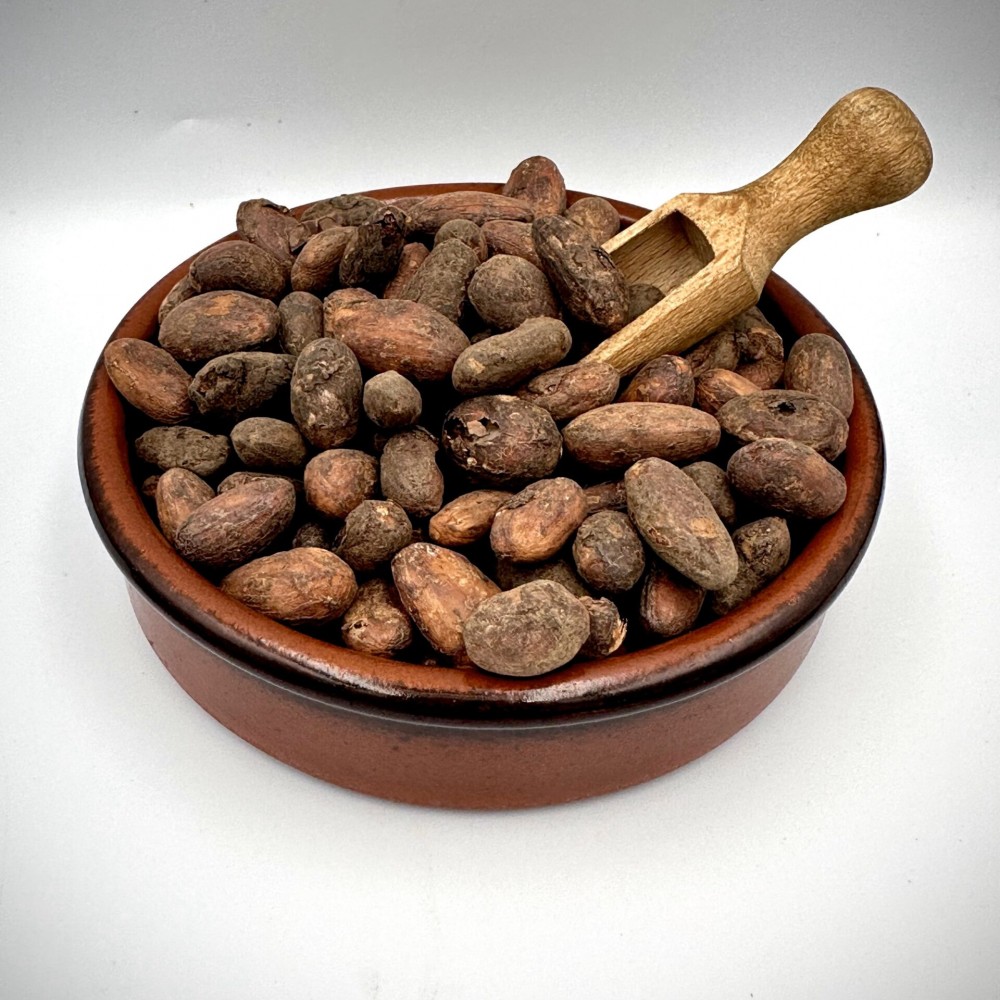 100% Organic Raw Criollo Whole Cacao Beans - Theobroma Cacao - Superior Quality | Superfood Beans