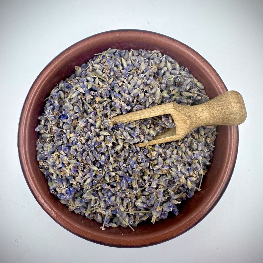 100% Organic Greek Lavender Flower Buds - Lavandula Officinalis - Superior Quality Dried Herbs {Certified Bio Product}