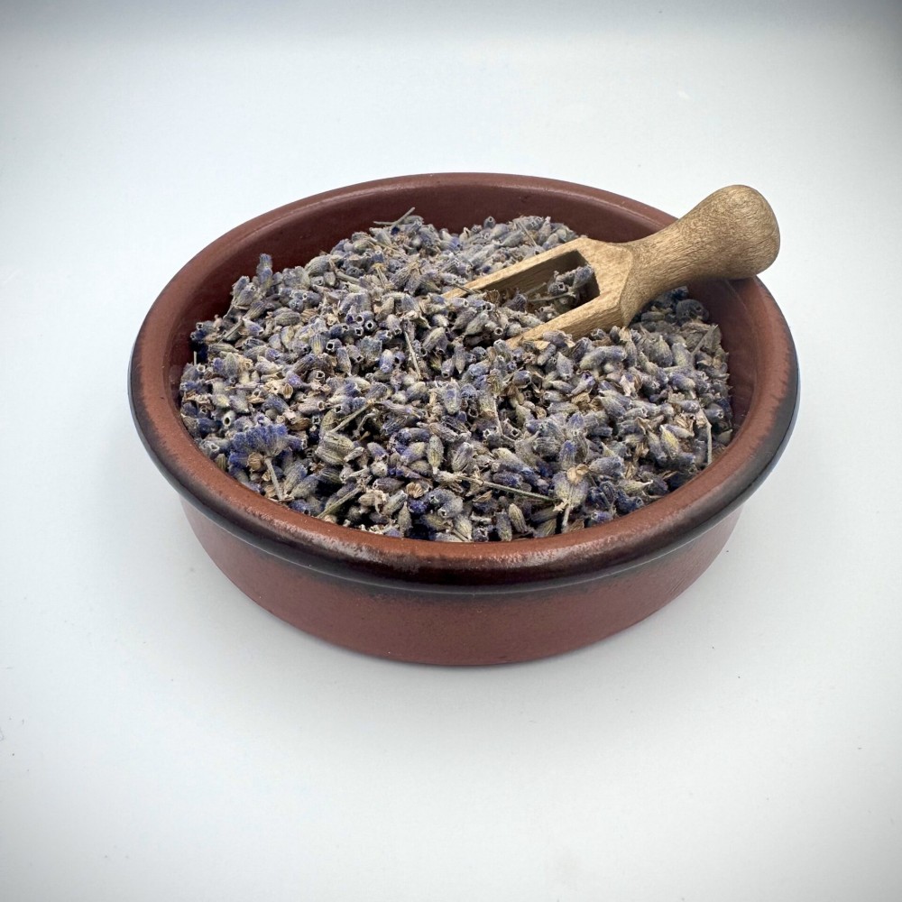 100% Organic Greek Lavender Flower Buds - Lavandula Officinalis - Superior Quality Dried Herbs {Certified Bio Product}