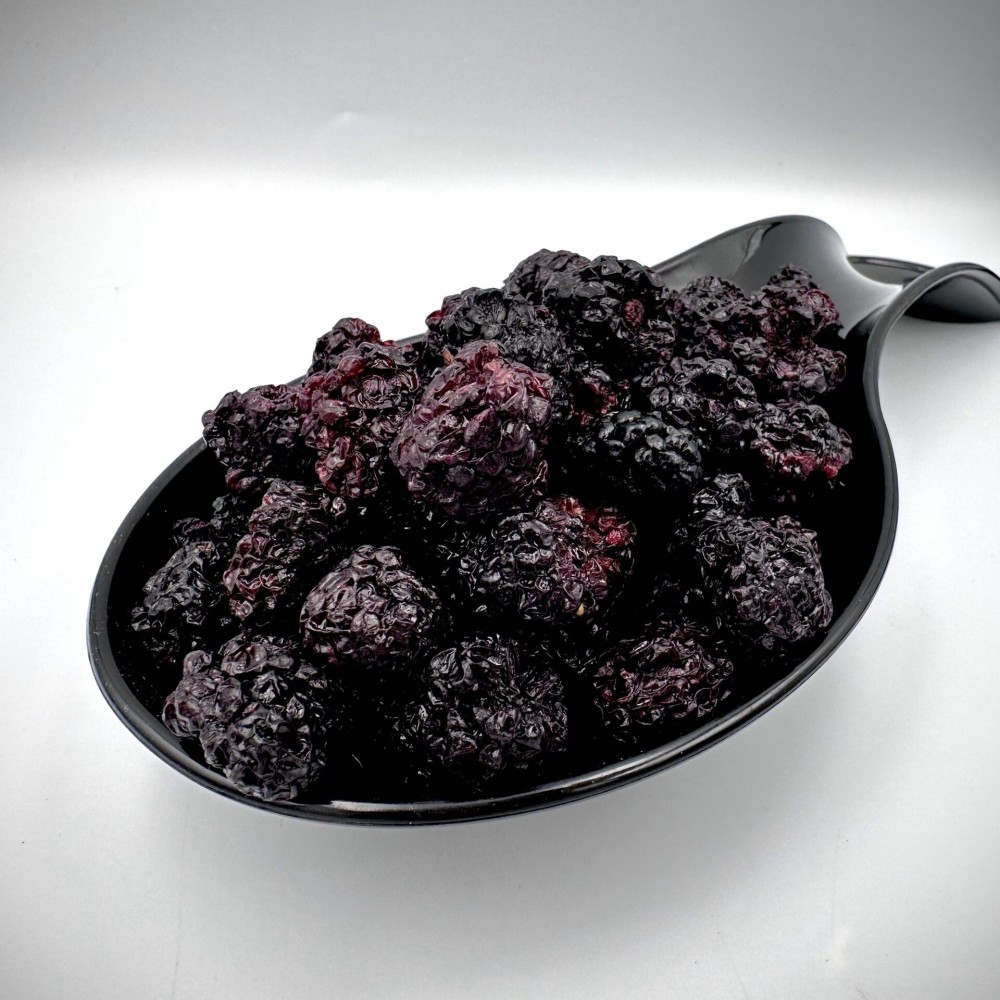 Dried Osmotic Blackberries  - Rubus - Superior Quality Superfood&Dried Fruits - No Sugar Added