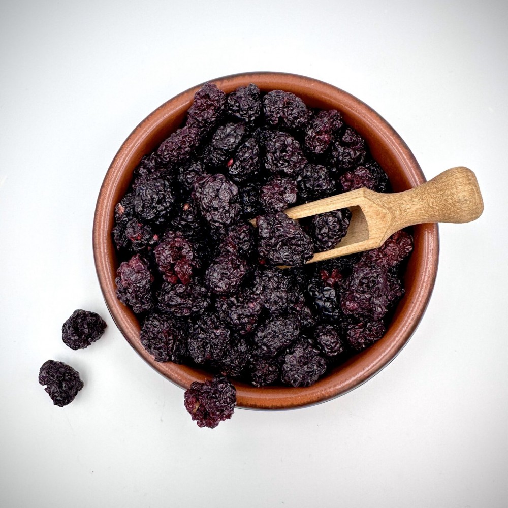 Dried Osmotic Blackberries  - Rubus - Superior Quality Superfood&Dried Fruits - No Sugar Added