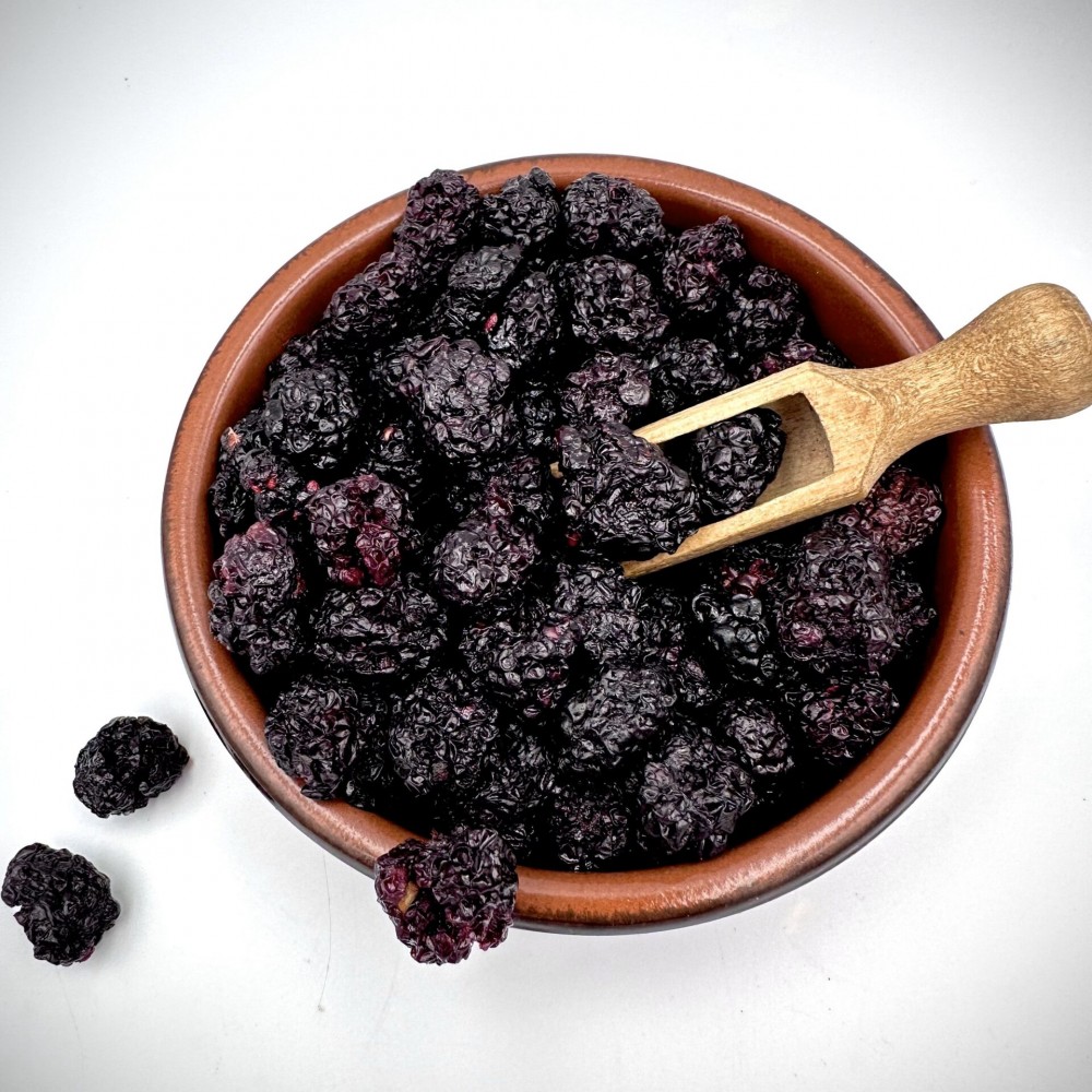 Dried Osmotic Blackberries  - Rubus - Superior Quality Superfood&Dried Fruits - No Sugar Added