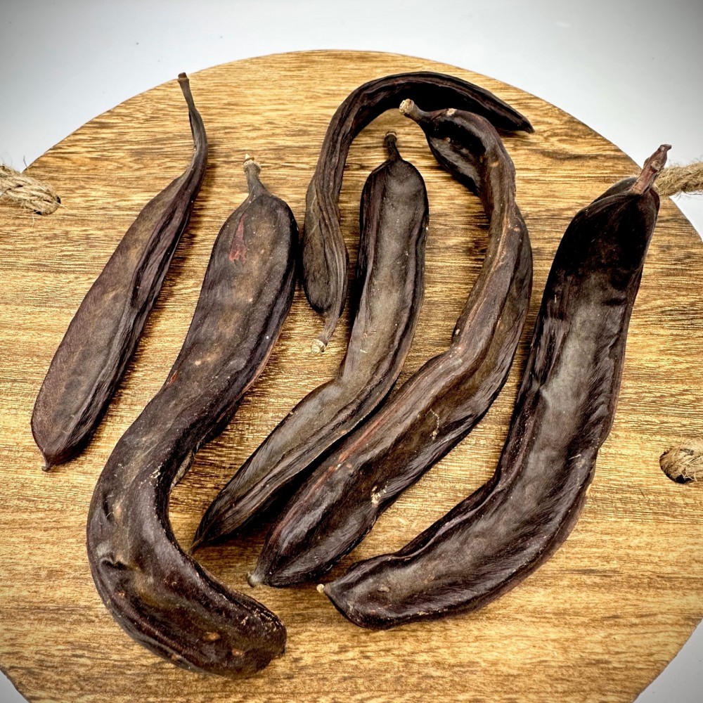 Greek Organic Carob Pods - Ceratonia Siliqua - Superior Quality Superfood