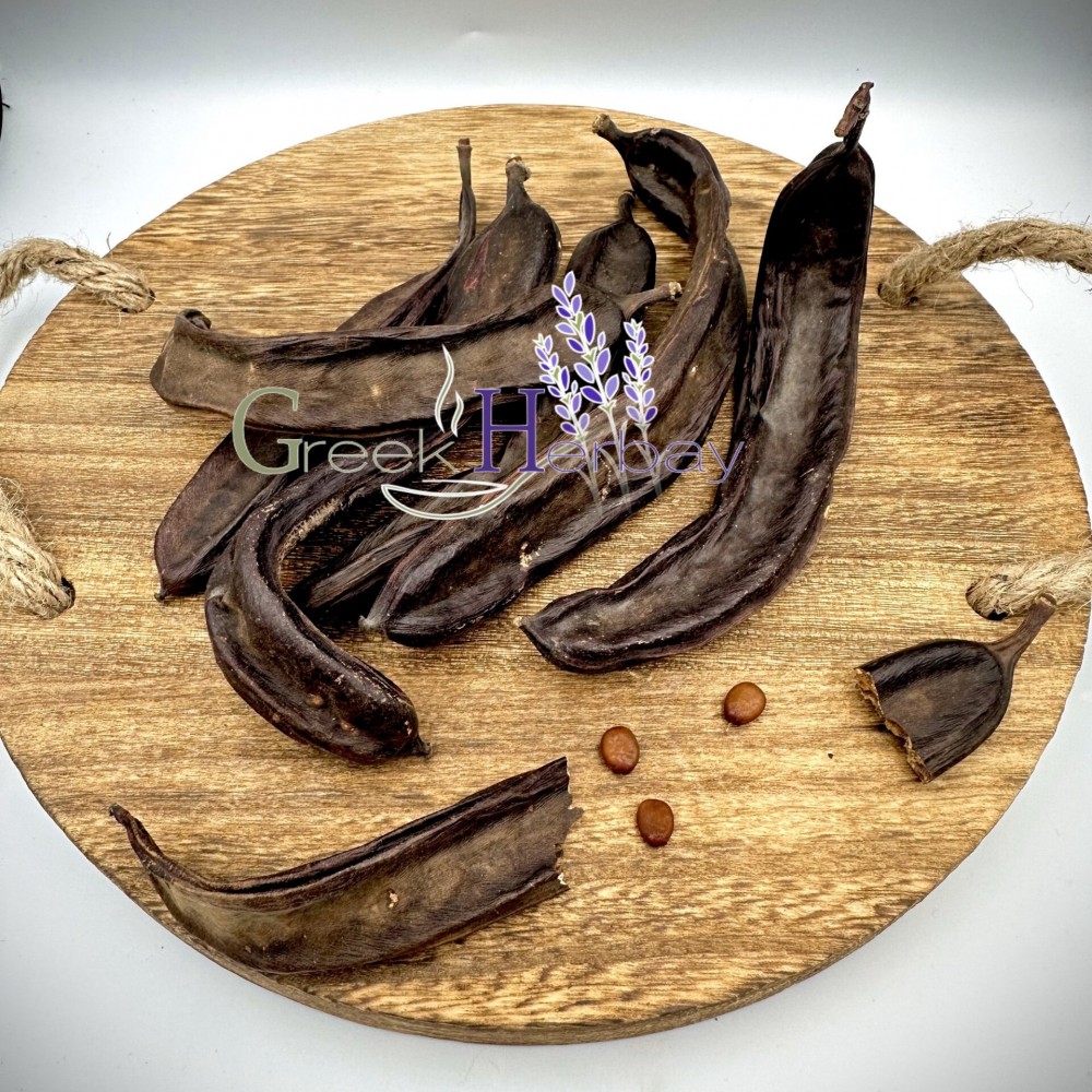 Greek Organic Carob Pods - Ceratonia Siliqua - Superior Quality Superfood