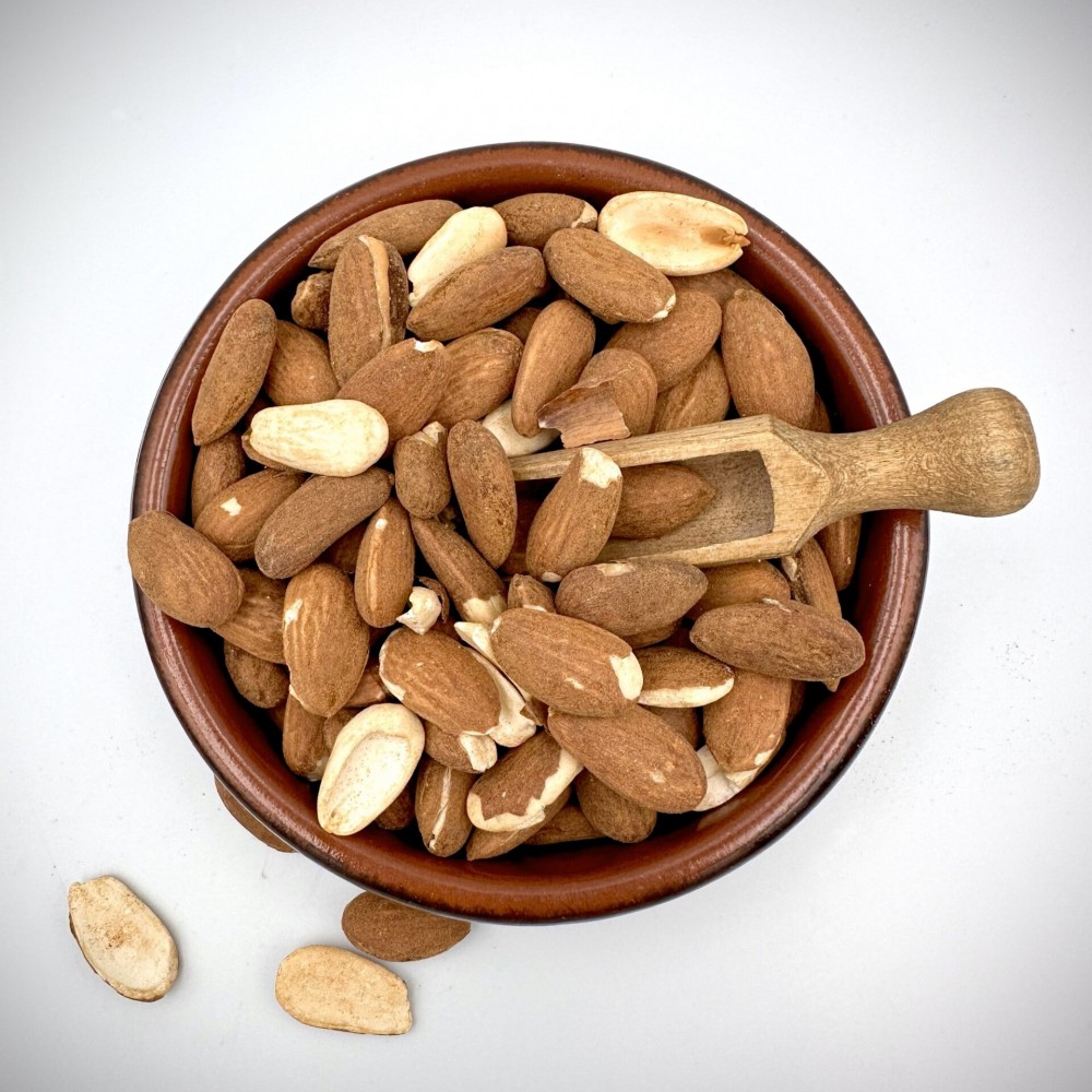 100% Natural (Roasted-Unsalted) Almonds / Superior Quality Almond , Healthy-Delicious Snack