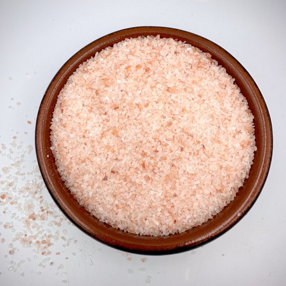 100% Himalayan Pink Salt Fine Grade Pink,Food Grade Chunky Crystals - Superior Quality - Herbs-Spices