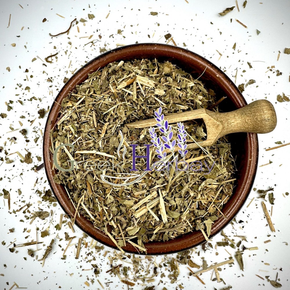 100% Organic Greek Agrimony Dried Leaves & Stems - Agrimonia Eupatoria - Superior Quality Herbs - {Certified Bio Product}