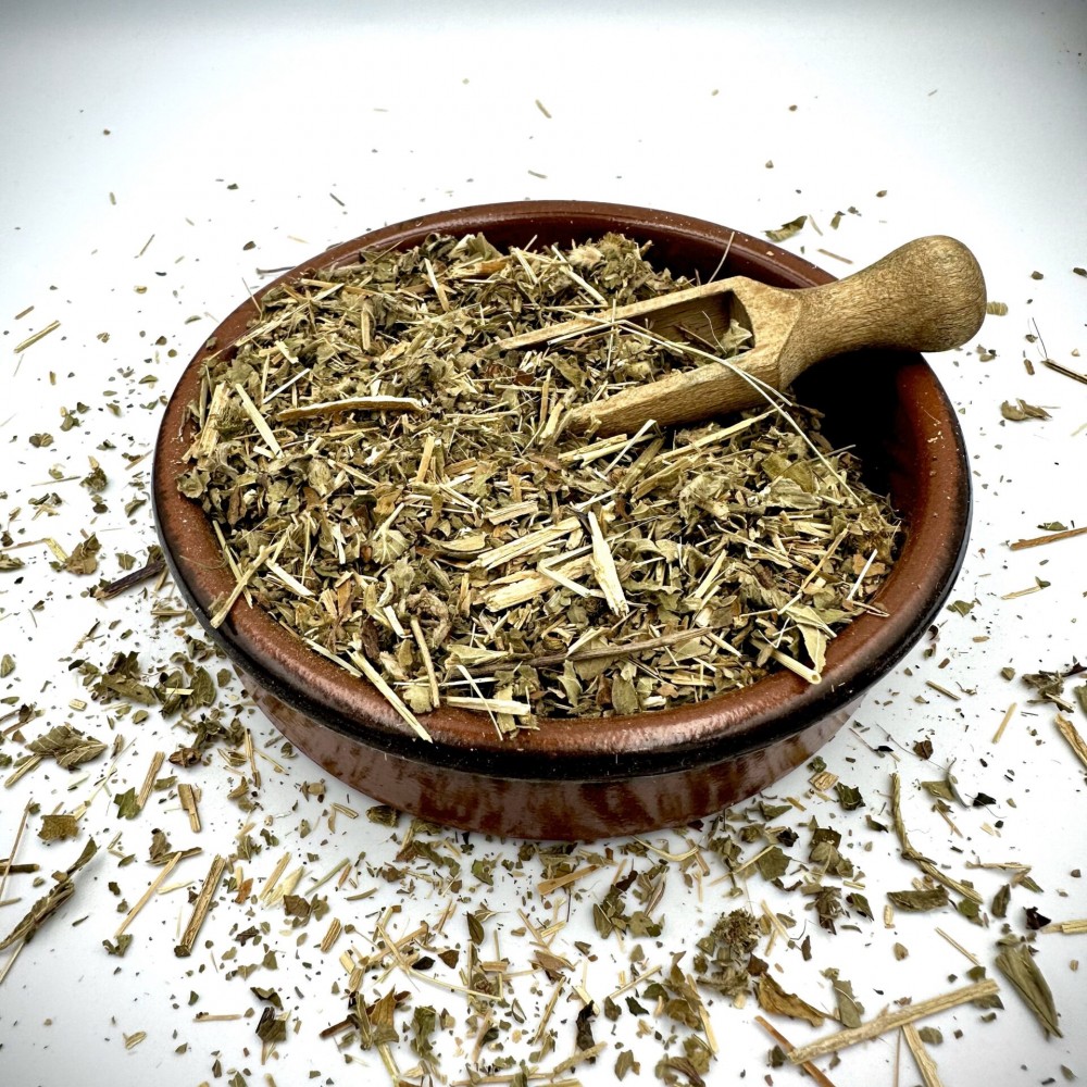 100% Organic Greek Agrimony Dried Leaves & Stems - Agrimonia Eupatoria - Superior Quality Herbs - {Certified Bio Product}