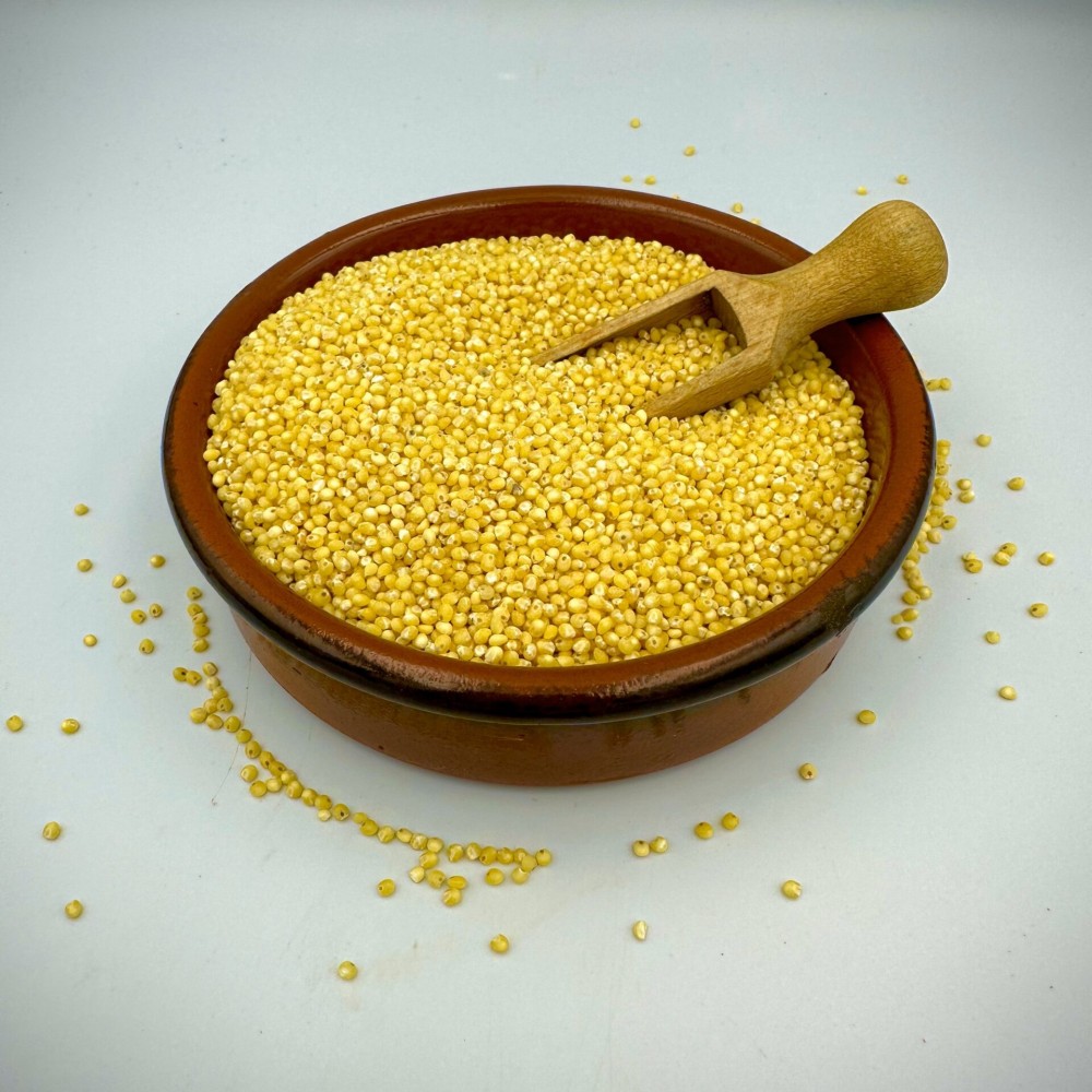 100% Organic Millet Grain Whole Seeds Golden Pearls - Superior Quality Superfood&Seeds{Certified Bio Product}