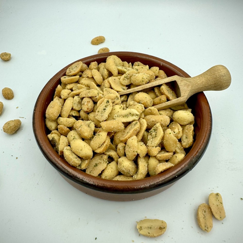 Peanuts with Oregano Flavor (Salted - Roasted) Superior Quality Superfood&Nuts