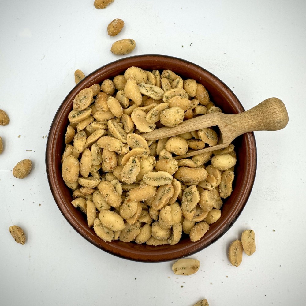 Peanuts with Oregano Flavor (Salted - Roasted) Superior Quality Superfood&Nuts