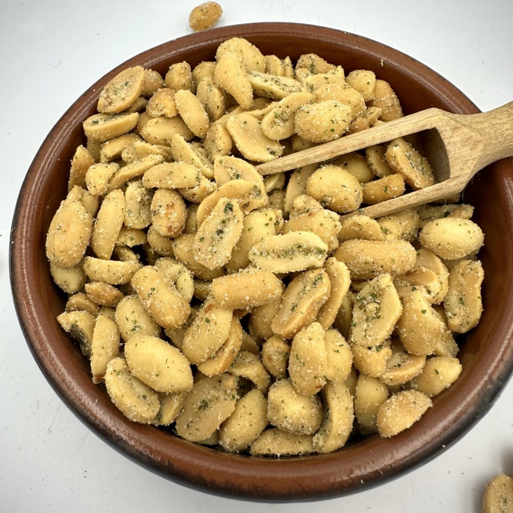 Peanuts with Oregano Flavor (Salted - Roasted) Superior Quality Superfood&Nuts