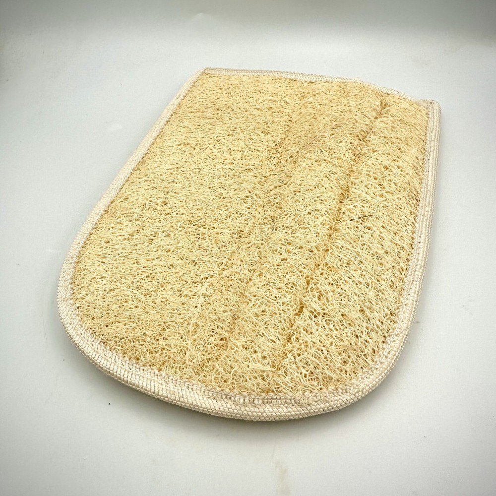 100%Natural Dried Greek Loofah Sponge Mitt 7.9"x6.2"inches(20x16cm) Kalymnos Bath Loofah Glove Shower - Sea Loofah Sponge-Harvest 2023