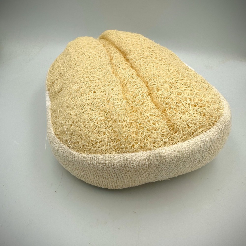 Natural Handmade Greek Loofah Sponge Oval (Scrub and sponge) 7.9"x6.2"inches(20x16cm) Kalymnos Bath Shower - Sea Loofah Sponge-Harvest 2023