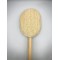 100% Natural Greek Loofah Brush Sponge with Wooden Pole (55cm 21.5inches') Kalymnos Bath Shower - Sea Loofah Sponge