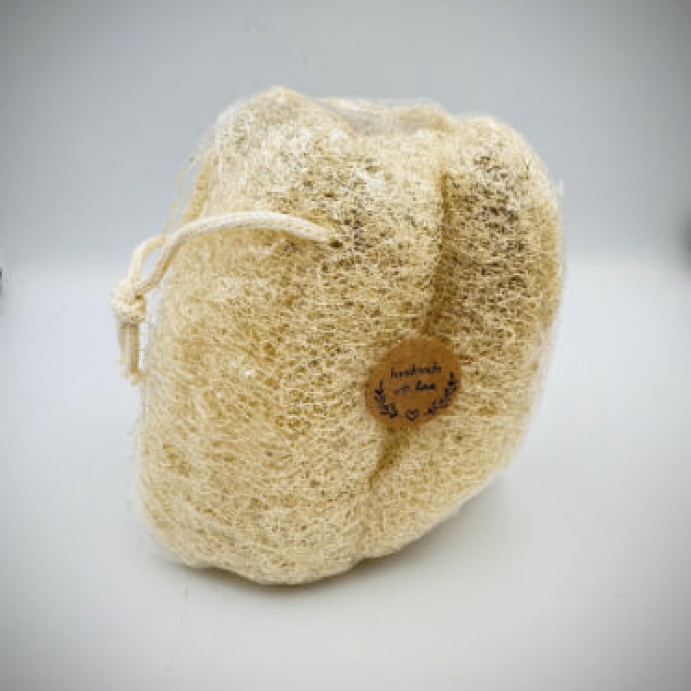 100% Natural Dried Greek Loofah Sponge 5.0"-5.50" inches(12-14cm) - Kalymnos Bath Shower - Mediterranean Sea Loofah Sponge