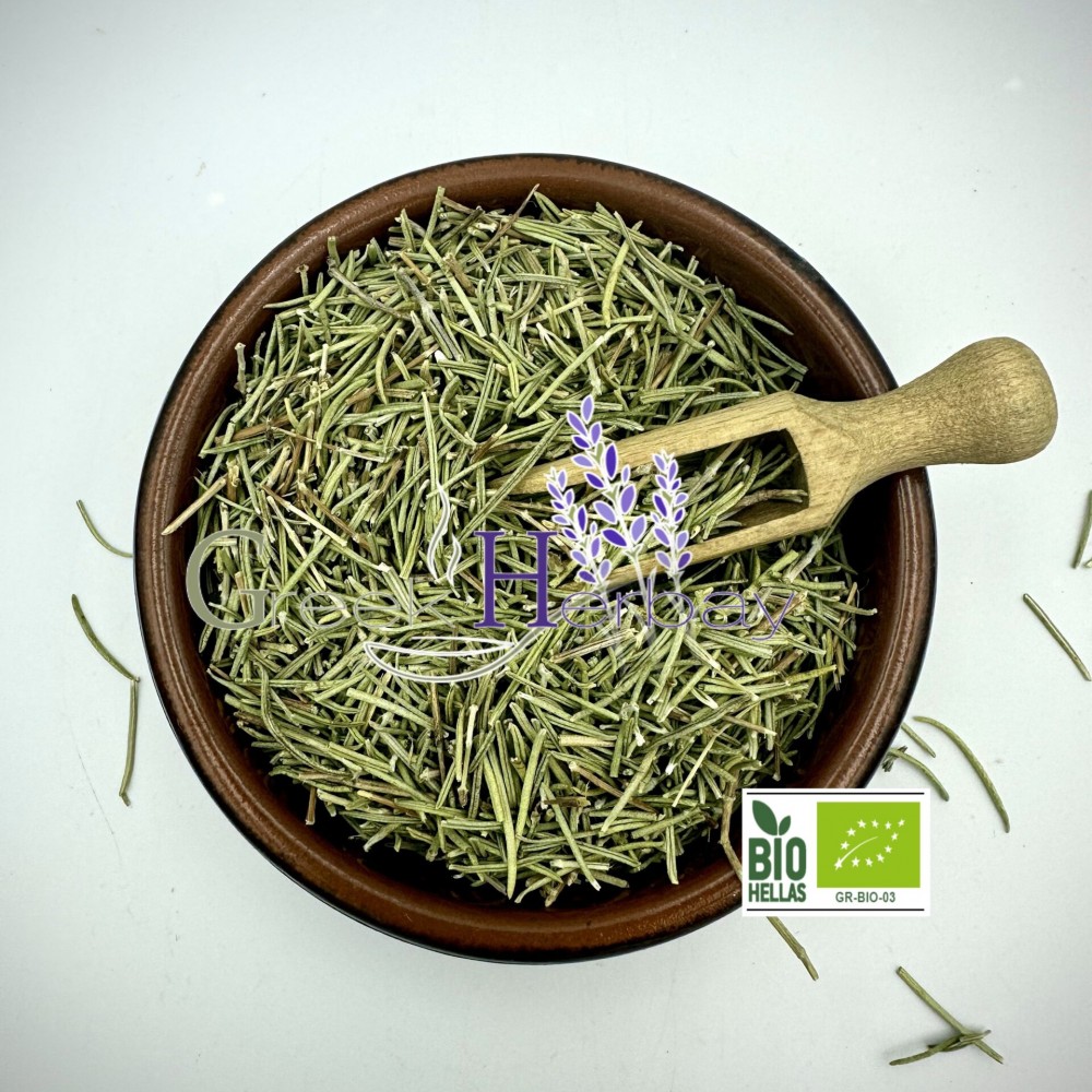 100% Organic Greek Rosemary Loose Leaves- Rosmarinus Officinalis -Superior Quality Herbs&Spices | Strong Aroma